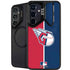 MLB Cleveland Guardians Split Galaxy S24 FE Kickstand Case